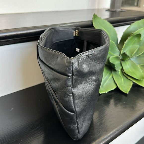 Brio vintage leather shoulder clutch purse crossbody - Picture 4 of 12